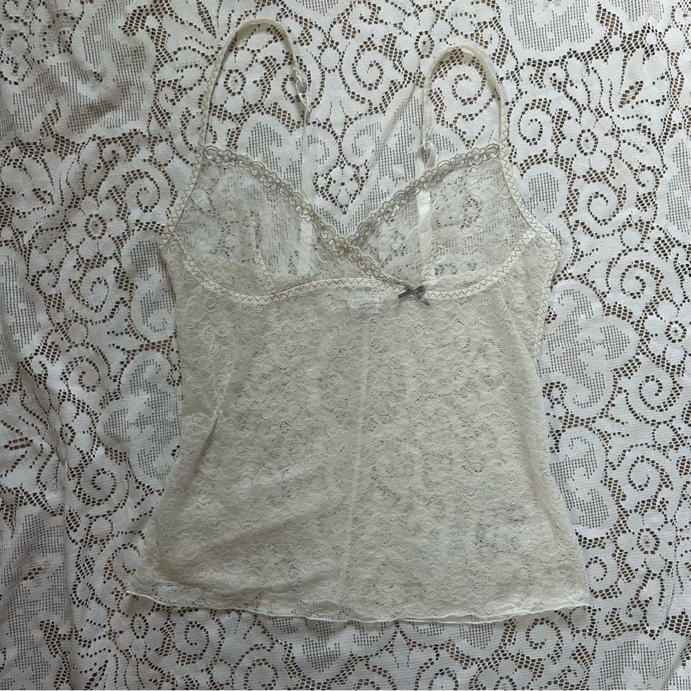 Intimissimi Cream Lace Top